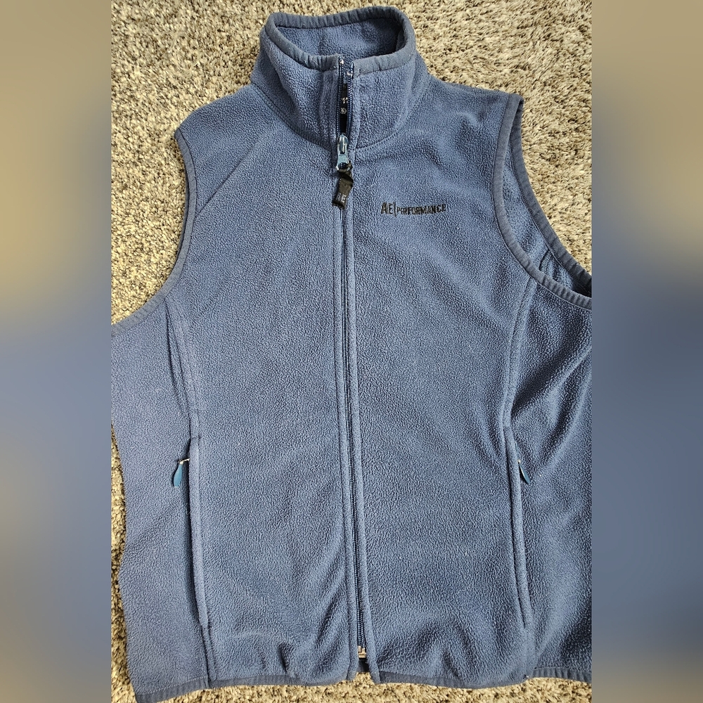 American Eagle Outfitters Kids Blue Fleece Vest